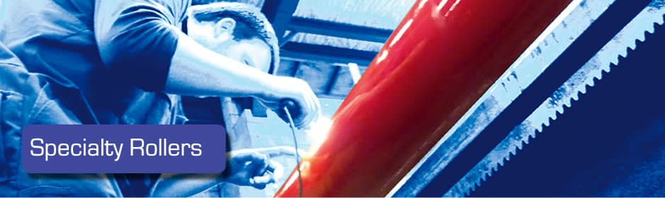 Specialised rollers in a range of polyurethane compounds