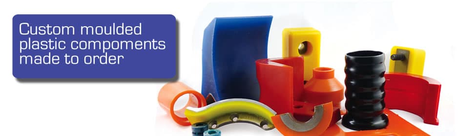 Custom moulded polyurethane components